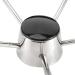 NovelBee 13-1/2 Inch Stainless Steel 5 Spoke Boat Marine Destroyer Steering Wheel - Black PU Foam - Buy Online on GoSupps.com
