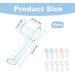 10 PCS Electric Toothbrush Covers - Portable Head Caps for Home and Outdoor Use (Transparent Pink Yellow Blue Green) - Ideal for Camping and Hiking - Buy Online on GoSupps.com