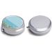Portable 3 Compartment Pill Box Organizer - Travel-Friendly White Cloud Design for Purse & Pocket - Buy Online on GoSupps.com