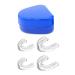 WIZOOWIP calm night sleeping solution air flow Optimizing snoring tool 4 pieces/set silicone-anti-snoring tooth clip skin-friendly tooth protection 4 pieces