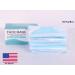50 PCS Blue Disposable Face Masks - Non Woven 3-Layer Breathable Masks with Adjustable Earloop - Buy Online on GoSupps.com
