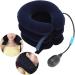 Cervical Neck Traction Device Inflatable Neck Brace Neck Posture Neck Collar Device for Neck and Back Pain Relief (Blue) - Buy Online on GoSupps.com