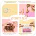 Elastic Hair Bands Set - 1000 Clear + 1000 Coloured Mini Rubber Bands for Kids, Girls, Children - Perfect for Braids, Wedding Hairstyles, Dreadlocks - Buy Online on GoSupps.com
