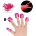 Larcele Nail Polish Reusable Protector - 10 Sizes Nail Art Tool Accessories | 26pcs MJFYJ-01 for Perfect Edge Skin Barriers - Buy Online on GoSupps.com