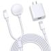 USB C Watch Charger for iPhone and Apple Watch,20W PD Magnetic Charging Cable 2 in 1 Portable Charging Cord Compatible with iWatch Series 8 7 6 SE 5 4 White
