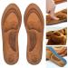 2 Pairs Unisex 4D Memory Foam Orthopaedic Insoles | Shock Absorbing Comfort for High-Heeled Shoes - Buy Online on GoSupps.com