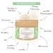 Puremetics Ginkgo Green Tea Peel-Off Mask | 100% Natural Vegan & Plastic-Free | Thalasso Detox for All Skin Types | Zero Waste Natural Cosmetics (65g 7 Applications) - Buy Online on GoSupps.com