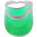 Green Clear Plastic Sun Visor for Tennis, Beach, Golf, and Casino - Buy Online on GoSupps.com