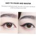 FRCOLOR 2pcs Eyebrow Powder Kit Black Eyeliner Pencils Eye Shadow Cream Liquid Eyeliner Matte Brush - Buy Online on GoSupps.com