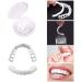 Instant Perfect Smile: 2 Pairs of Prosthesis Teeth Veneers - Temporary Snap-On Dentures for Men & Women - Cover Imperfect Teeth with Confidence - Buy Online on GoSupps.com