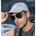 2023 Men's Blue Mesh Baseball Cap | Adjustable UV Protection Sun Hat - Buy Online on GoSupps.com