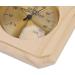 Premium Wooden Sauna Hygrothermograph | Accurate Wall-Mounted Hygrometer for Optimal Humidity & Temperature Control - Buy Online on GoSupps.com