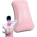 HOLDES Return Pillow | Ergonomic Lumbar Support & Posture Correction | Inflatable Lower Back Support Pillow - Pink with Gas Needle - Buy Online on GoSupps.com