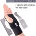 TOVIKI Wrist Support Brace with 2 Metal Splints for Carpal Tunnel Pain - Right Hand, Black - Men and Women (Pack of 1) - Buy Online on GoSupps.com