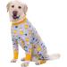 Bt B r Big Dog Clothing - Elastic Anti-Licking Pet Onesie Pajamas for Medium & Large Dogs (6XL Gray Giraffe) | Joint Protection & Wound Care - Buy Online on GoSupps.com
