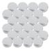 30ml Argent Petits recipients de Pot de Stockage de baume de levre en aluminium Rond avec Le Couvercle a Visser pour Le baume de levre cosmetique Bougies ou The (Paquet de 24)