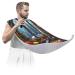House Landscape Beard Bib Apron Beard Hair Catcher for Men Shaving Fathers Day Anniversary Christmas Gifts for Dad Husband Beard Bib with 2 Suction Cups