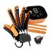 Updated Version Robotic Rehabilitation Gloves Rehabilitation Equipment for Arthritis Hemiplegia and Stroke Finger Orthosis Relieve Cramps Training Equipment Right Hand Small