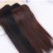 14 Dark Brown Human Hair Clip-In Extensions - 2 Pieces, 50g Total - Straight Hairpiece - 25g/pc - Pack of 1 - Buy Online on GoSupps.com