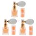 Beavorty 3 Sets Glitter Powder Shimmer Powder Face Glitter Sparkling Glitter Spray Make up Highlighter Orangex3pcs 7.4X6.8CMx3pcs