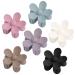Flower Claw Clips for Thick Thin Hair  Non Slip Jaw Clips for Curly Hair  Large Hair Claw Clips for Women  3.15 Inch Flower Hair Clips  Strong Hold Matte Hair Clips  Big Cute Daisy Claw Clips  Modern Hair Accessories for...