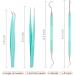 iVyne Light Blue Premium Vinyl Weeding Tool Kit - Precision Stainless Steel Weeder with Tweezers - Crafting Set for Easy Vinyl Projects - Buy Online on GoSupps.com