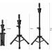 FUTAI Human Hair Mannequin Head Stand Tripod | Adjustable Metal Holder for Hairdresser Practice Display - Buy Online on GoSupps.com