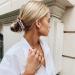 Brinie White Crystal Hair Ties - 3 Pack Elastic Scrunchies with Pearls for Women & Girls - Buy Online on GoSupps.com