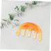 2 Pi ces Peigne m ridien grattoir cheveux gratte-t te massage de la t te peigne gua sha pour le cuir chevelu stimulateur du cuir chevelu Masseur de cou r sine Coffee - Buy Online on GoSupps.com