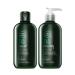 Tea Tree Hair and Body Moisturizer Leave-In Conditioner Body Lotion After-Shave Cream For All Hair + Skin Types 10.14 Fl Oz (Pack of 2)