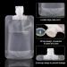 TSHAOUN 20 Pcs Portable Travel Toiletry Containers 30ml & 50ml & 100ml Transparent Refillable Empty Squeeze Fluid Packing Bags for Shampoo/Body wash/Lotion/Hand soap/Sauce/Drinks (20 Pcs) - Buy Online on GoSupps.com