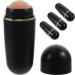 Lot de 4 Boules Mini Absorbantes d'Huile en Pierre Volcanique Dispositif Pratique pour Visage Boules de Remplacement Douces et Lisses Adapt es au Soin Quotidien Peau