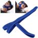 Unisex Chin Support Strap | Anti Snoring Headband Jaw Belt (Blue) - Buy Online on GoSupps.com