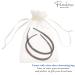 Parcelona Set of 2 Thin French Tortoise Shell Brown and Black Hair Headbands with Inner Teeth Nibs - Buy Online on GoSupps.com