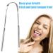Buy 3-Piece Stainless Steel Tongue Cleaner Set - Medical Tongue Scraper for Bad Breath & Oral Care Ergonomic Grip for Adults | International Shipping Available - Buy Online on GoSupps.com