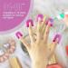 USTNIR 26 Pcs Nail Polish Stencil Kit - Reusable Nails Edge & Skin Barrier Polish Correctors for Perfect Nail Art - Buy Online on GoSupps.com
