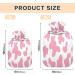 Heat Bottle with Cow Texture - 1L Pain Relief Warmer for Hands & Feet | Bed Warmers for Children & Adults - Buy Online on GoSupps.com