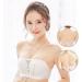 Buy XWSM Courseless Push-Up Bra for Women - Invisible Bandeau Tube Top Bralette in Blue - Buy Online on GoSupps.com