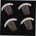 Angoily Womens Hair Accessories Rhinestone Hair Accessories Hair Comb Clip Wedding Floral Decor Decorative Hair Combs for Women Wedding Decoration Hairpin Bride Modeling Headgear - Buy Online on GoSupps.com