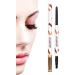 Eyeliner | Multicolors Makeup Eyeshadow with Brush - Long Lasting Eye Liner Quick Drying Makeup Supplies for Daily Use Fanelod Coffee Brown - Buy Online on GoSupps.com