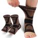 Copper Ankle Brace Copper Infused Ankle Support Compression Sleeve for Men & Women