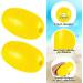 Lewtemi 4-Piece Marine Rope Floats 4.72'' x 2.75'' for Deep Water Fishing & Boating - Yellow - Buy Online on GoSupps.com