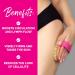 Tone & Glow Body Brush - Natural Bristle Dry Brush for Cellulite and Lymphatic Drainage - Buy Online on GoSupps.com