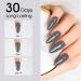 ROSALIND Light Black Poly Extension Gel 60ml - Gray Black Poly Nail Gel for Nail Art Decoration - Easy to DIY with UV Lamp - Update Version - Buy Online on GoSupps.com