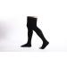 Doc Miller Open Toe Thigh High Compression Stockings 20-30mmHg for Varicose Veins - Pregnancy Support, Men and Women - Black Large (1 Pair) - Buy Online on GoSupps.com