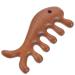 Healvian Fish-Shaped Massage Comb Set - 4-Piece Wooden Scalp Massager & Broad Tooth Comb for Comfort | Ideal for Scalp Care & Breastfeeding - Buy Online on GoSupps.com