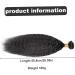 Human Braiding Hair for Boho Braids Bohemian 100g 20in Black Curly Human Hair for Boho Knotless Braids (20 in) Hair Supplies - Buy Online on GoSupps.com