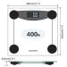 Triomph Smart Digital Bathroom Scale with Step-On Technology - LCD Backlit Display, 400 lbs Capacity (Black) - Buy Online on GoSupps.com
