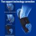 Bunion Corrector Brace for Men and Women - Hallux Valgus Splint Pads with Toe Separators and Straightener - Black - Buy Online on GoSupps.com