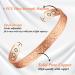 Vicmag Copper Magnetic Bracelet for Women Men | 6X Ultra Strength Magnets | 99.99% Solid Pure Copper | Adjustable Size | Gift Box Included | Rose Gold Plum - Buy Online on GoSupps.com